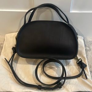Madewell The Sydney Zip-top crossbody bag - black